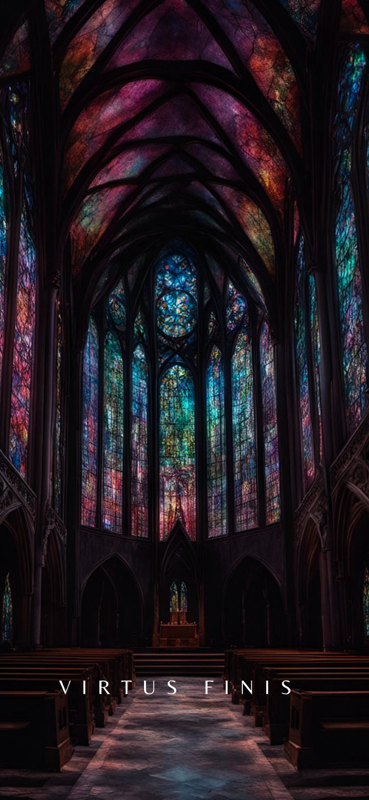 Stained Church Window - VF Wallpaper